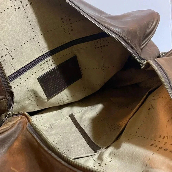 Moore and Giles for Netjets unisex booker cabin duffel weekend travel bag - Picture 4 of 15